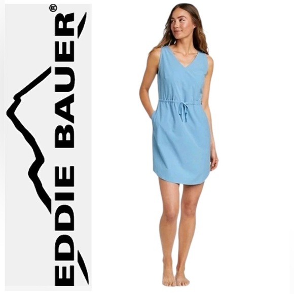 Eddie Bauer Dresses & Skirts - - Eddie Bauer M Blue Departure Easy Tank Dress! NEW!